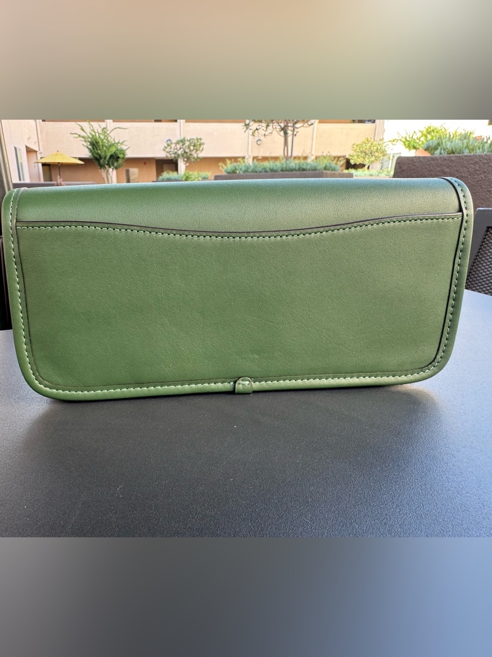 Coach Dinky in Hunter Green - Picture 2 of 9